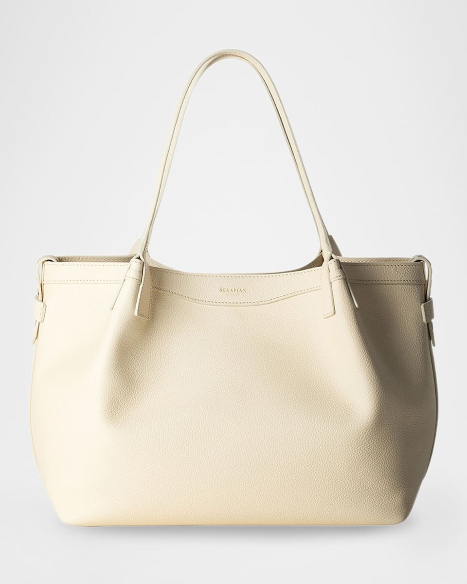 Secret Small Leather Tote Bag